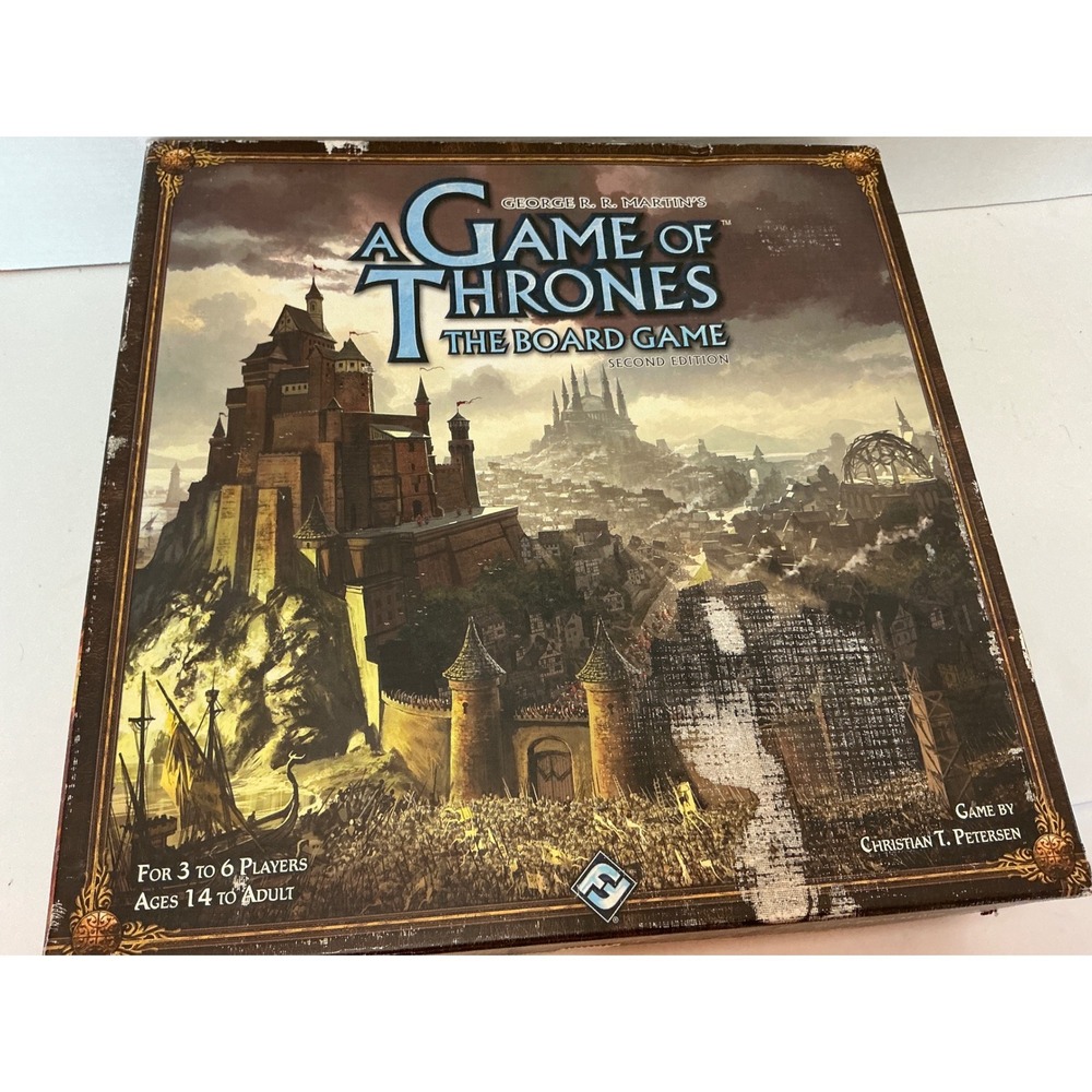 Fantasy Flight Games A Game of Thrones The Board Game Second Edition Strategy OS